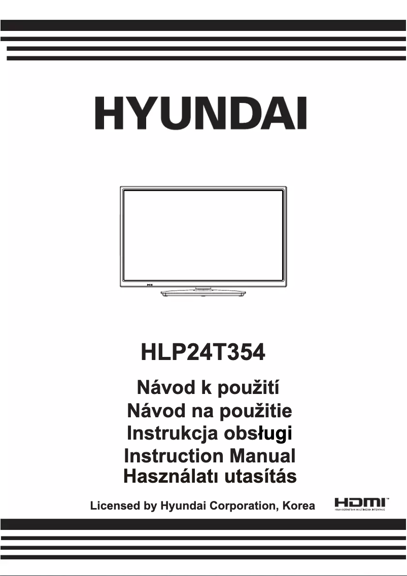 Image de la première page du manuel de l'appareil HLP 24T354