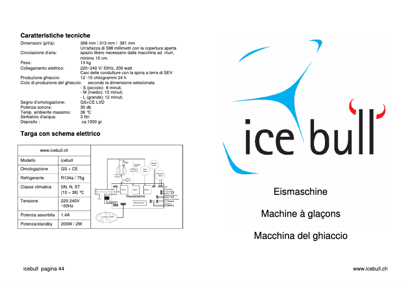 Page n°1 - Manuel utilisateur Kibernetik 5038