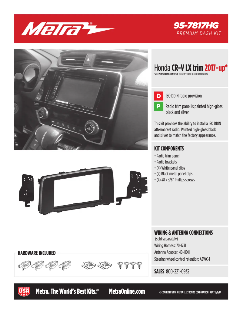 Image de la première page du manuel de l'appareil 95-7817HG