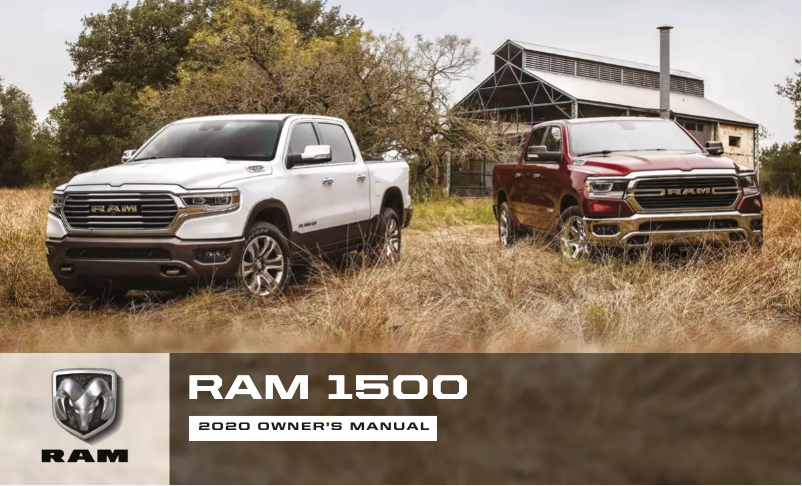 Page 1 de la notice Manuel utilisateur RAM 1500 (2020)