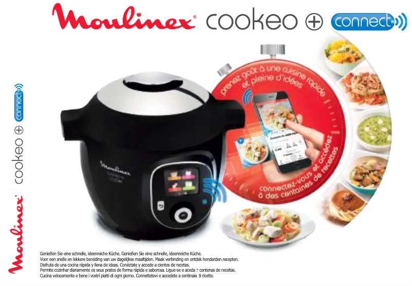 Image de la première page du manuel de l'appareil Cookeo CE859800