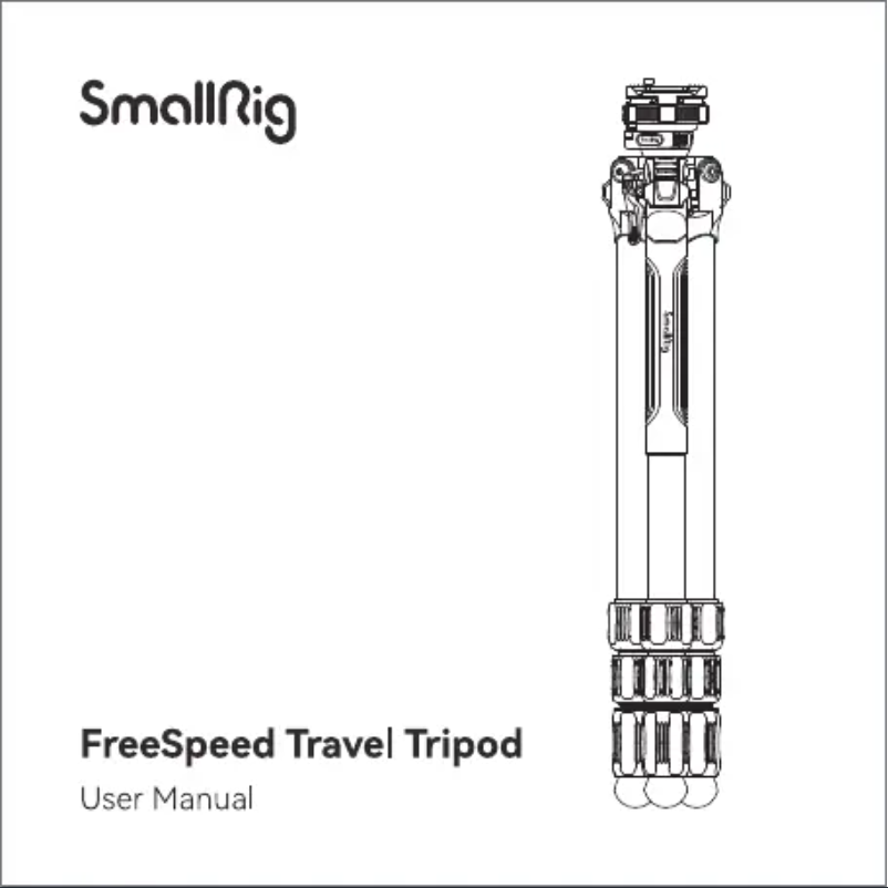 Page n°1 - Manuel utilisateur SmallRig FreeSpeed