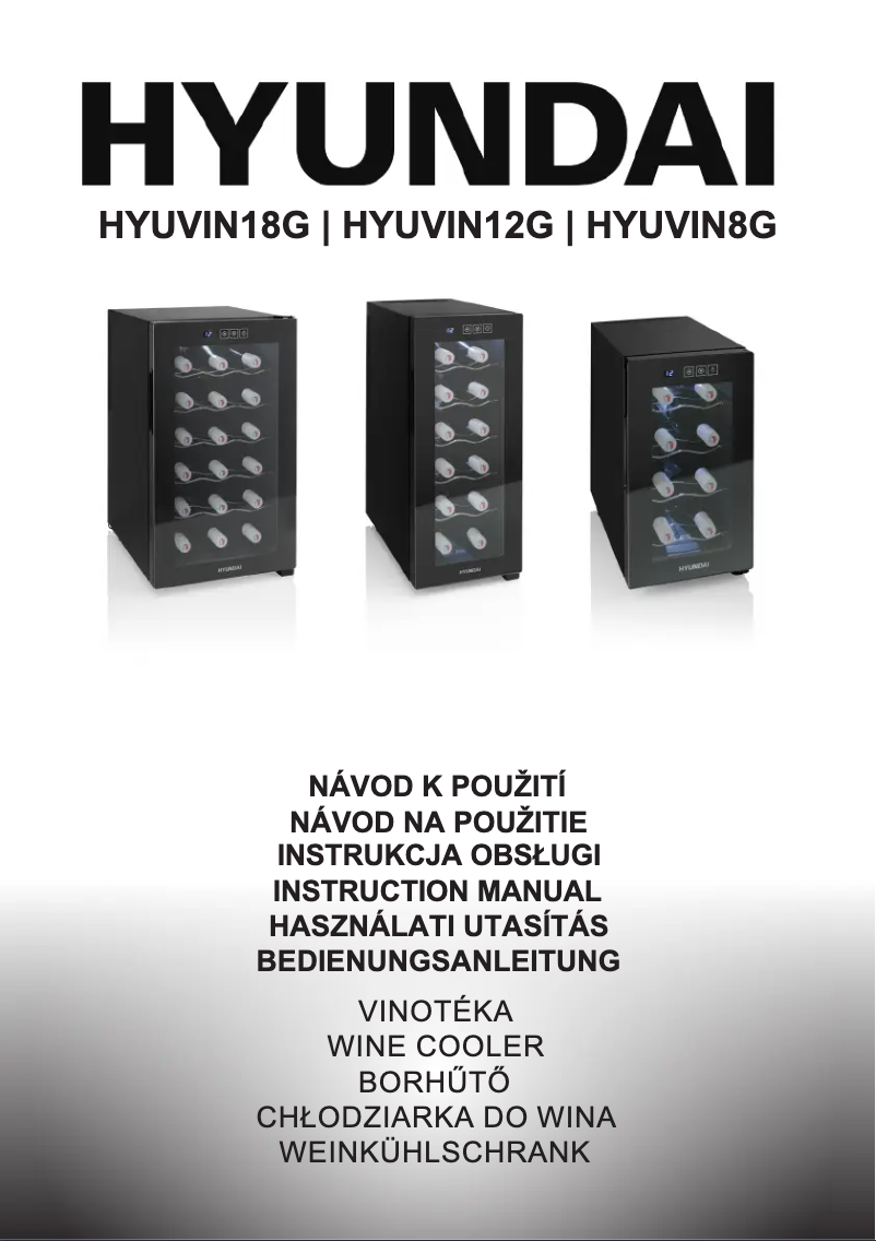 Page 1 de la notice Manuel utilisateur Hyundai VIN8G