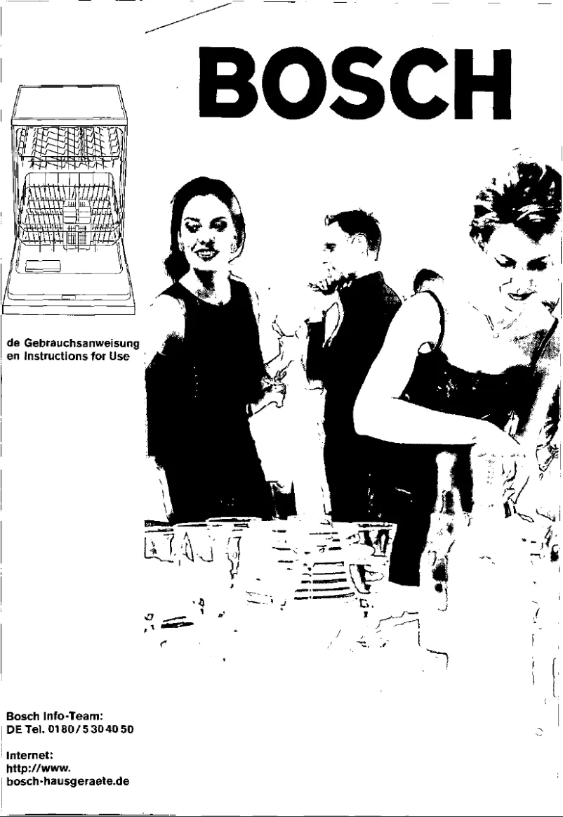 Page n°1 - Manuel utilisateur Bosch SGE0905