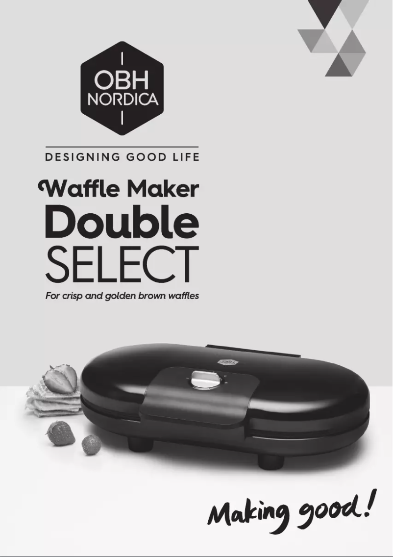 Page 1 de la notice Manuel utilisateur OBH Nordica Double Select 6969