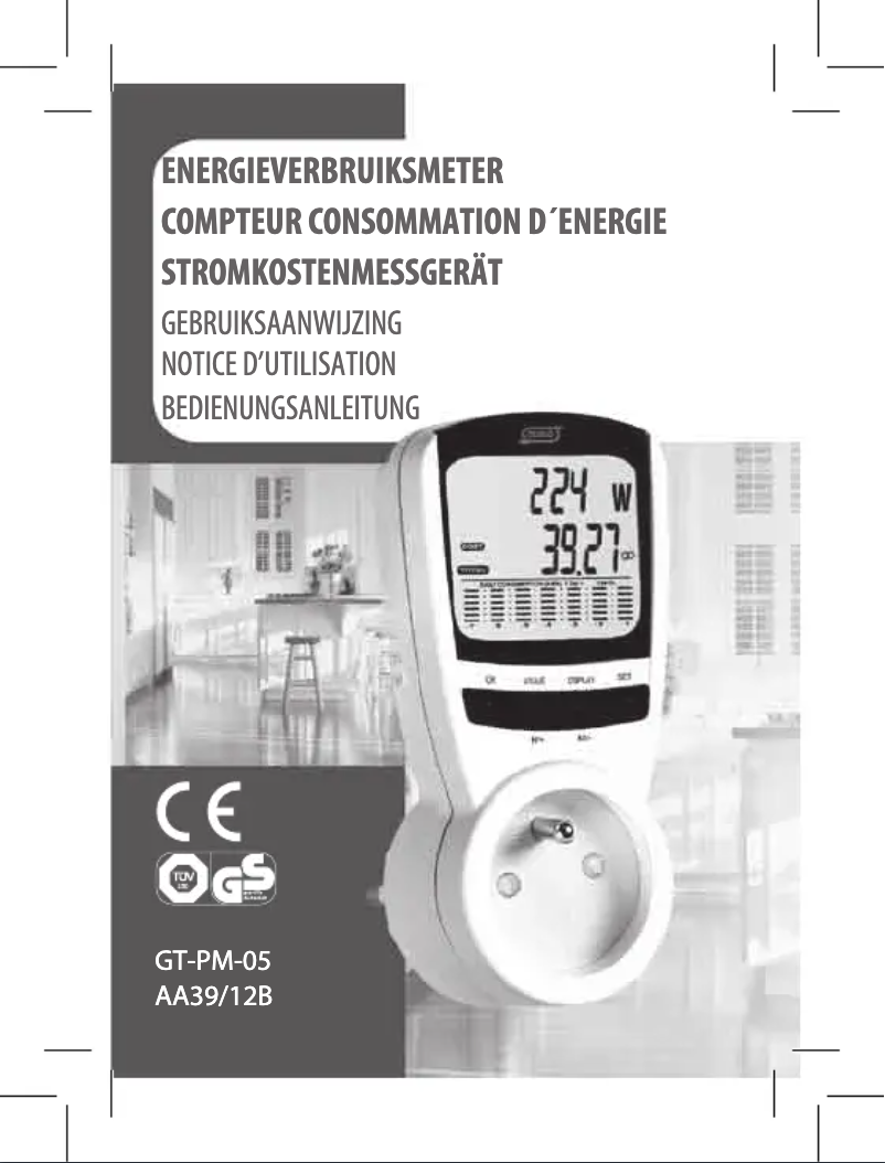 Page n°1 - Manuel utilisateur Quigg GT-PM-05