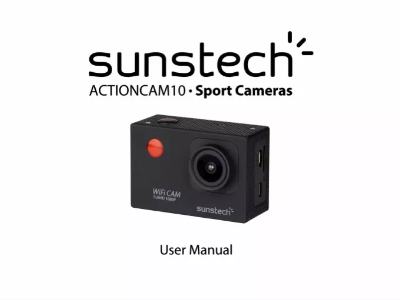 Page n°1 - Manuel utilisateur Sunstech ACTIONCAM10