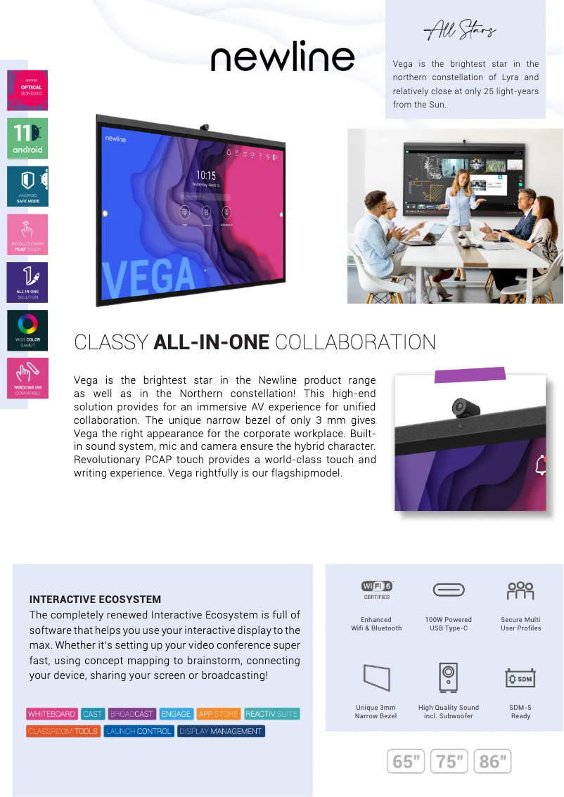 Image de la première page du manuel de l'appareil Vega