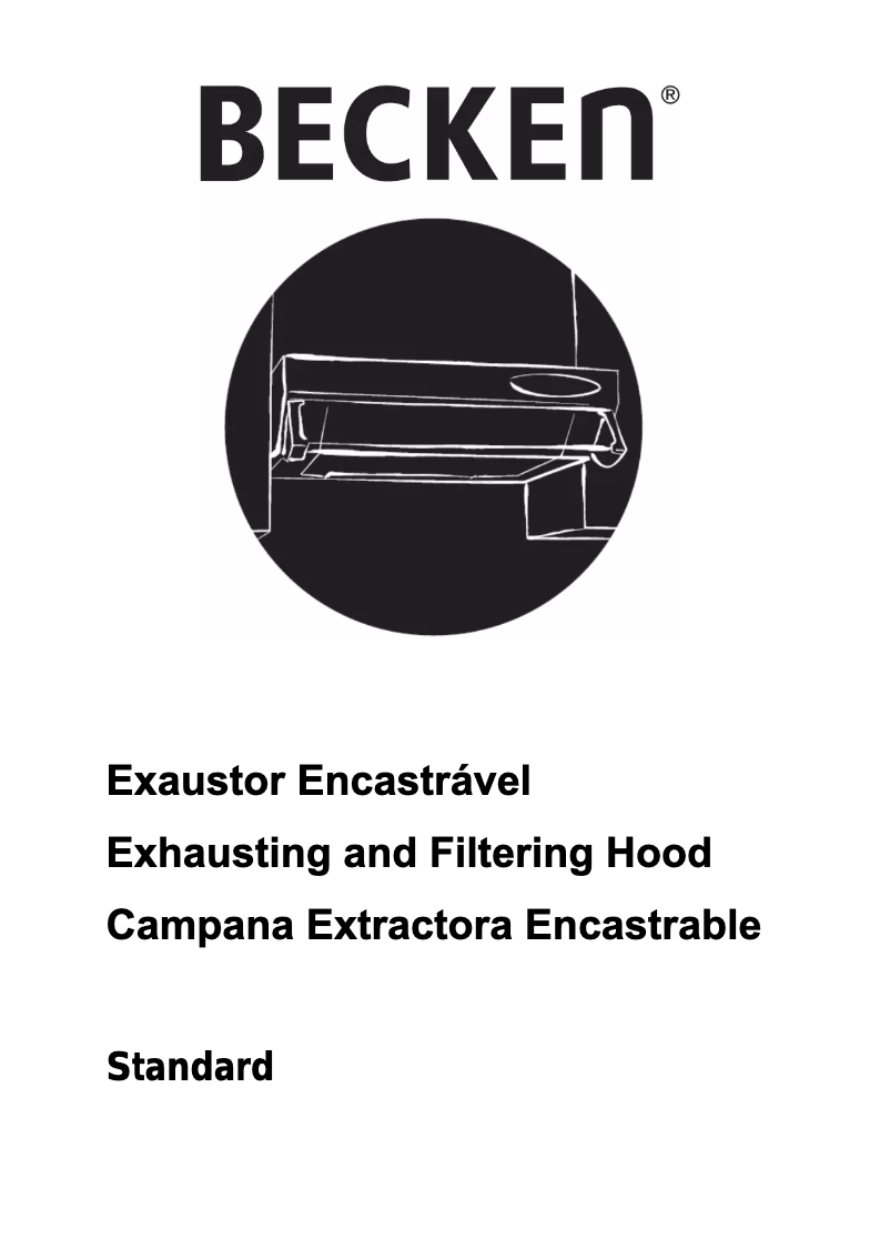 Page 1 de la notice Manuel utilisateur Becken Rajada II 60cm