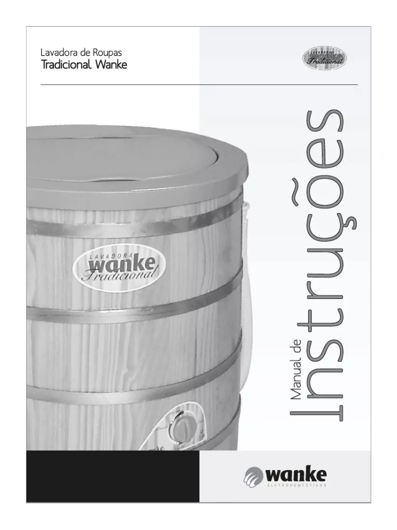 Page n°1 - Manuel utilisateur Wanke Tradicional