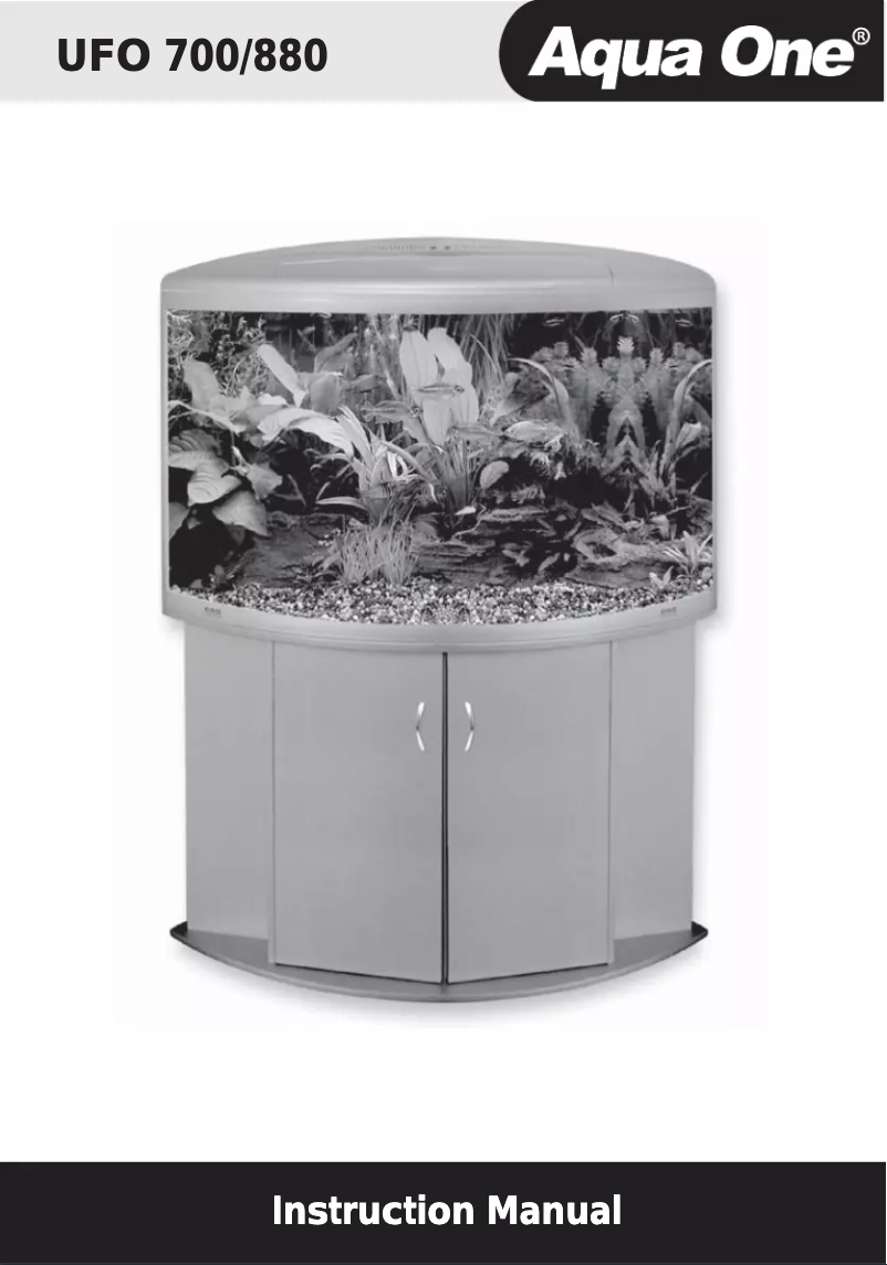 Page 1 de la notice Manuel utilisateur Aqua One UFO 700