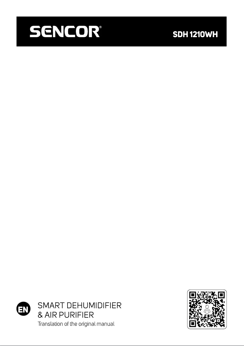 Image de la première page du manuel de l'appareil SDH 1210WH