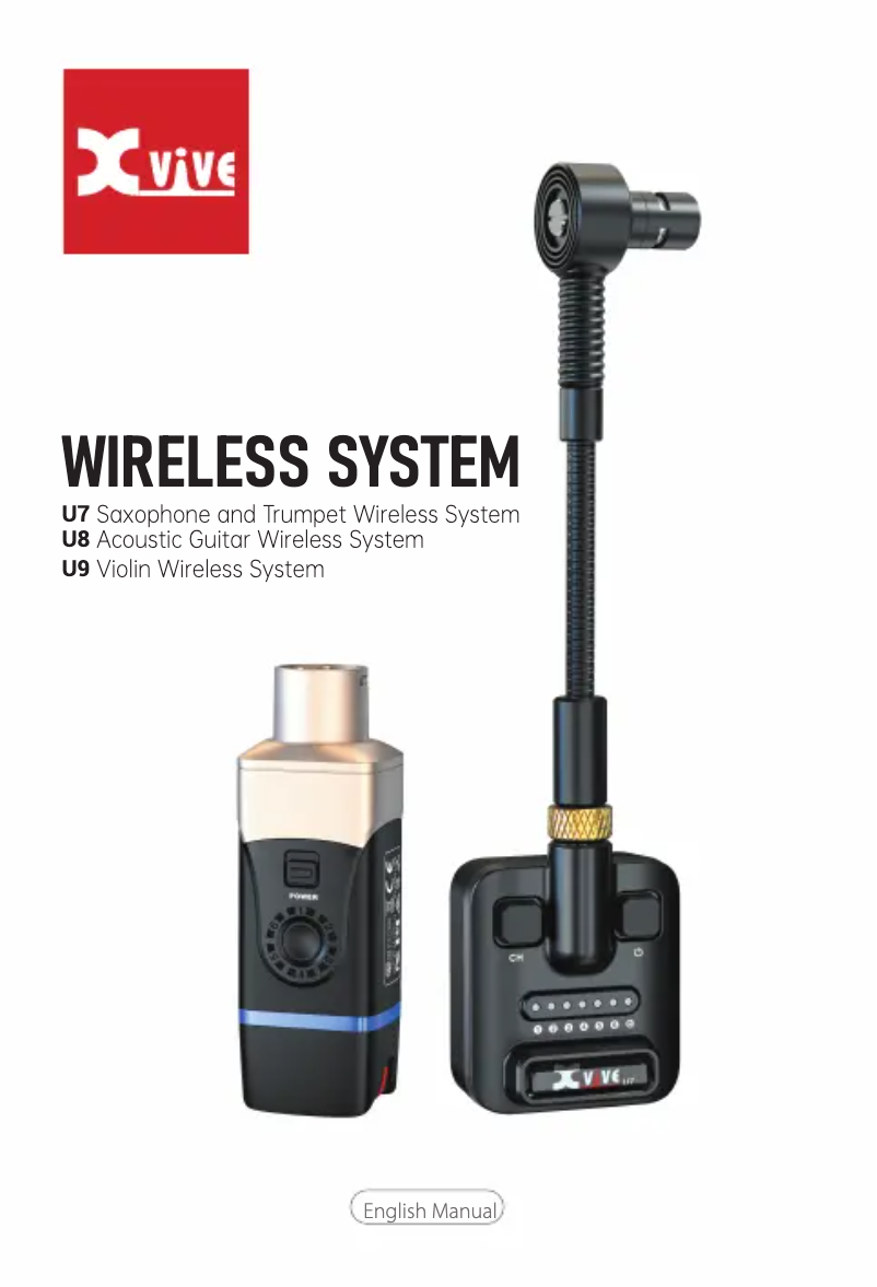 Page n°1 - Manuel utilisateur Xvive U8