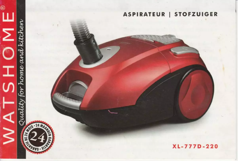 Page n°1 - Manuel utilisateur Watshome XL-777D-220