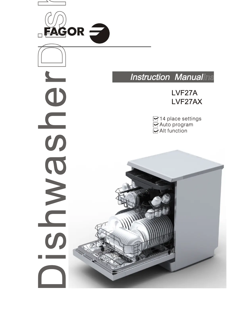 Image de la première page du manuel de l'appareil LVF27A