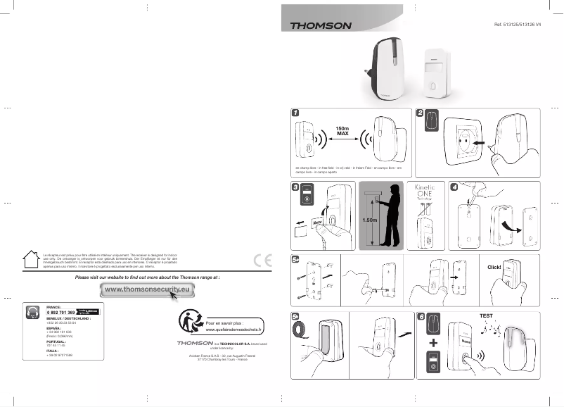 Image de la première page du manuel de l'appareil 513125
