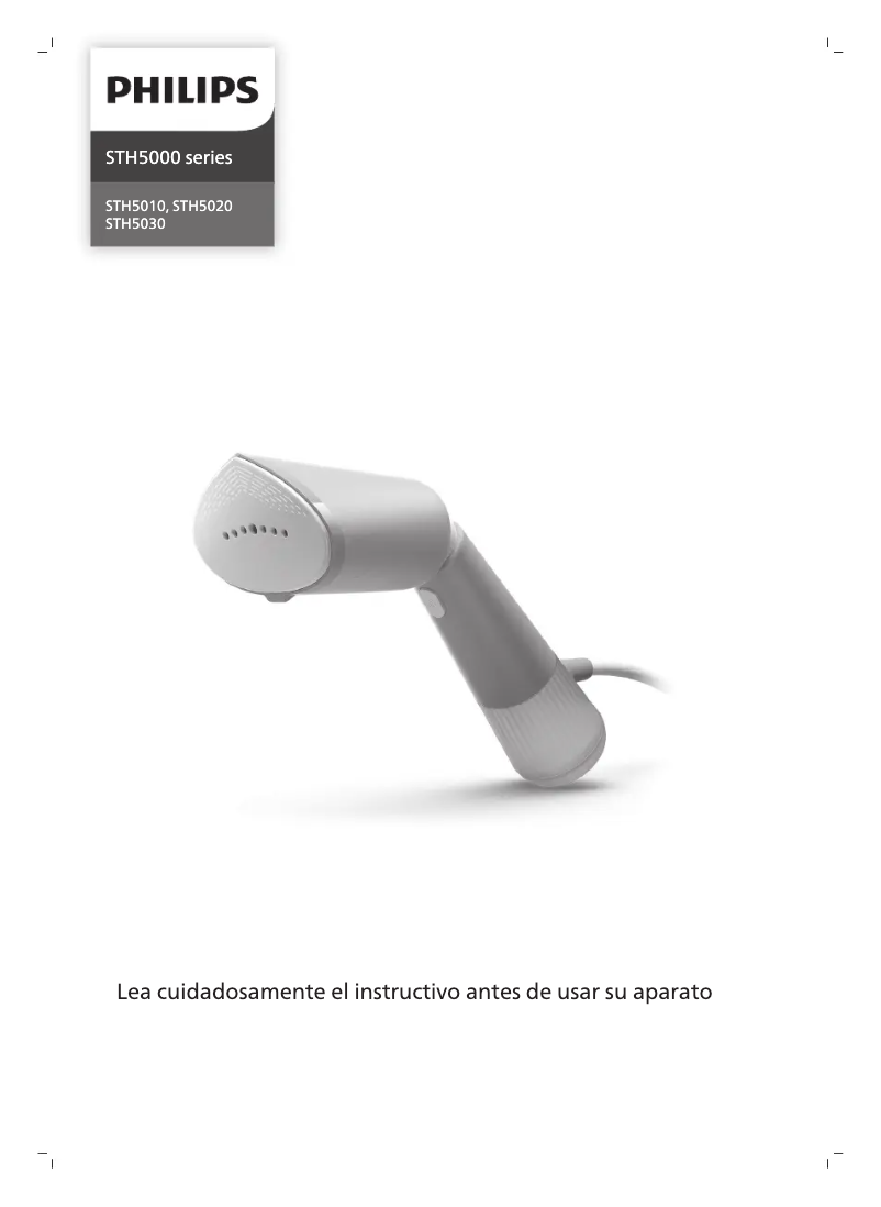 First page image of the manual for STH5030