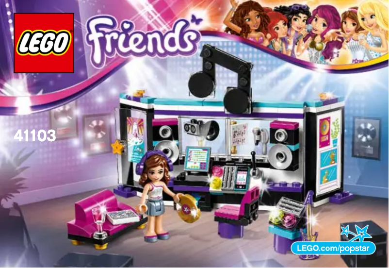 Page n°1 - Manuel utilisateur Lego Friends 41103