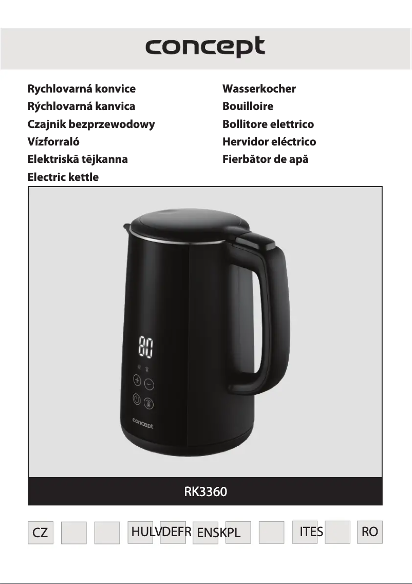 Page n°1 - Manuel utilisateur Concept RK3360