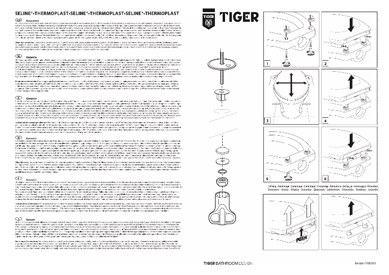Page 1 de la notice Manuel utilisateur Tiger Milan