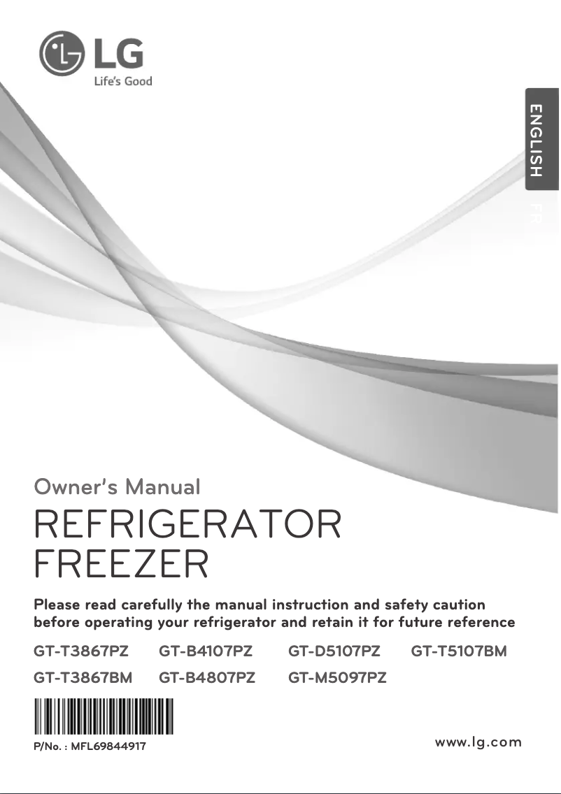 Image de la première page du manuel de l'appareil GT-M5097PZ