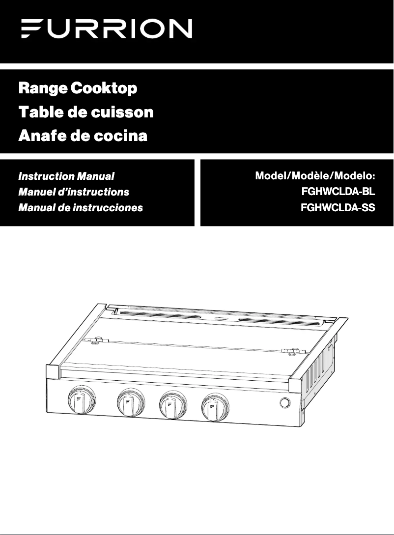 Image de la première page du manuel de l'appareil FGHWCLDA-BL