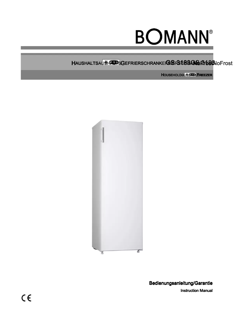 Image de la première page du manuel de l'appareil GS 3183