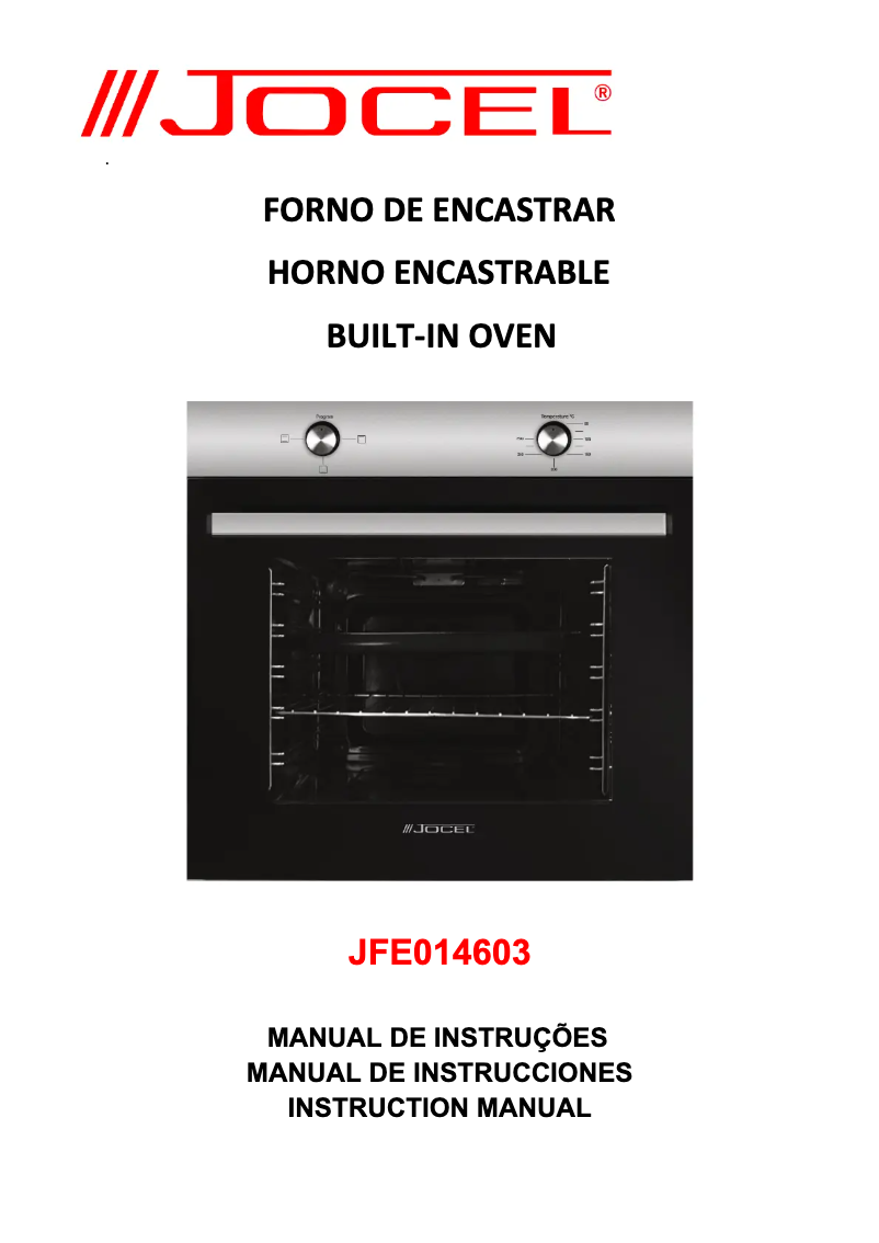 Image de la première page du manuel de l'appareil JFE014603