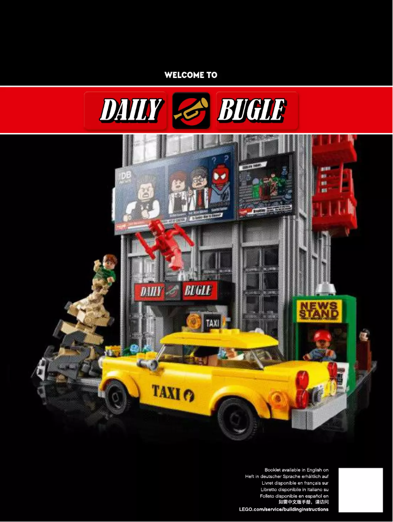 Page 1 de la notice Manuel utilisateur Lego Marvel 76178