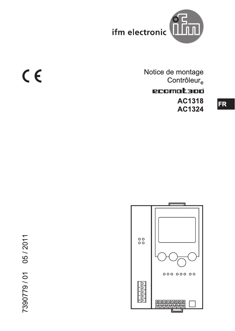 Image de la première page du manuel de l'appareil AC1324
