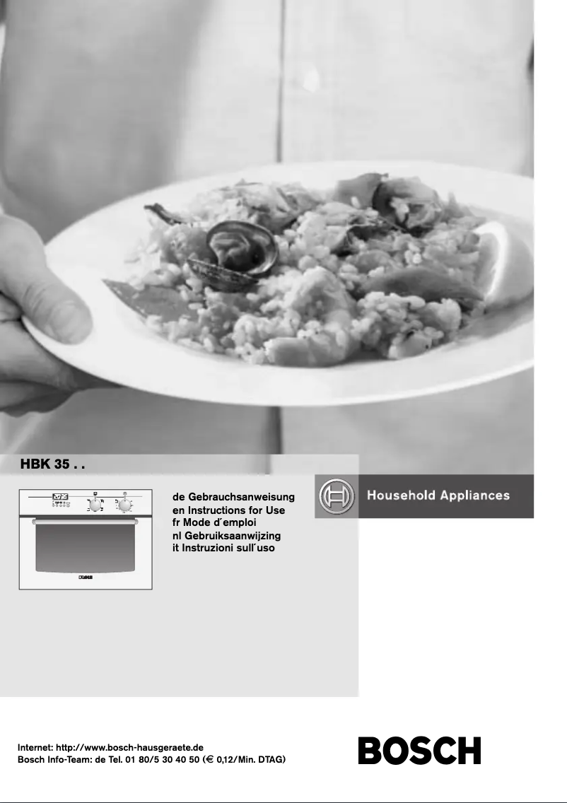 Image de la première page du manuel de l'appareil HBK3561