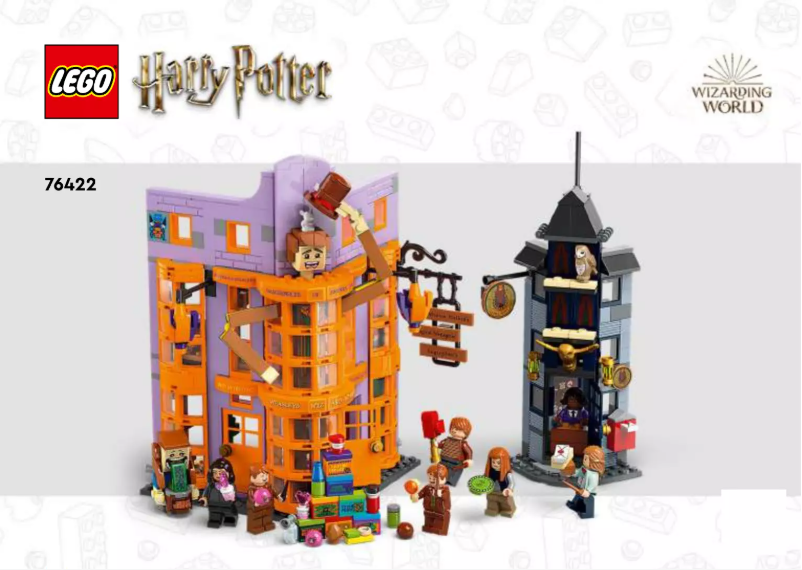 Page 1 de la notice Manuel utilisateur Lego Harry Potter 76422