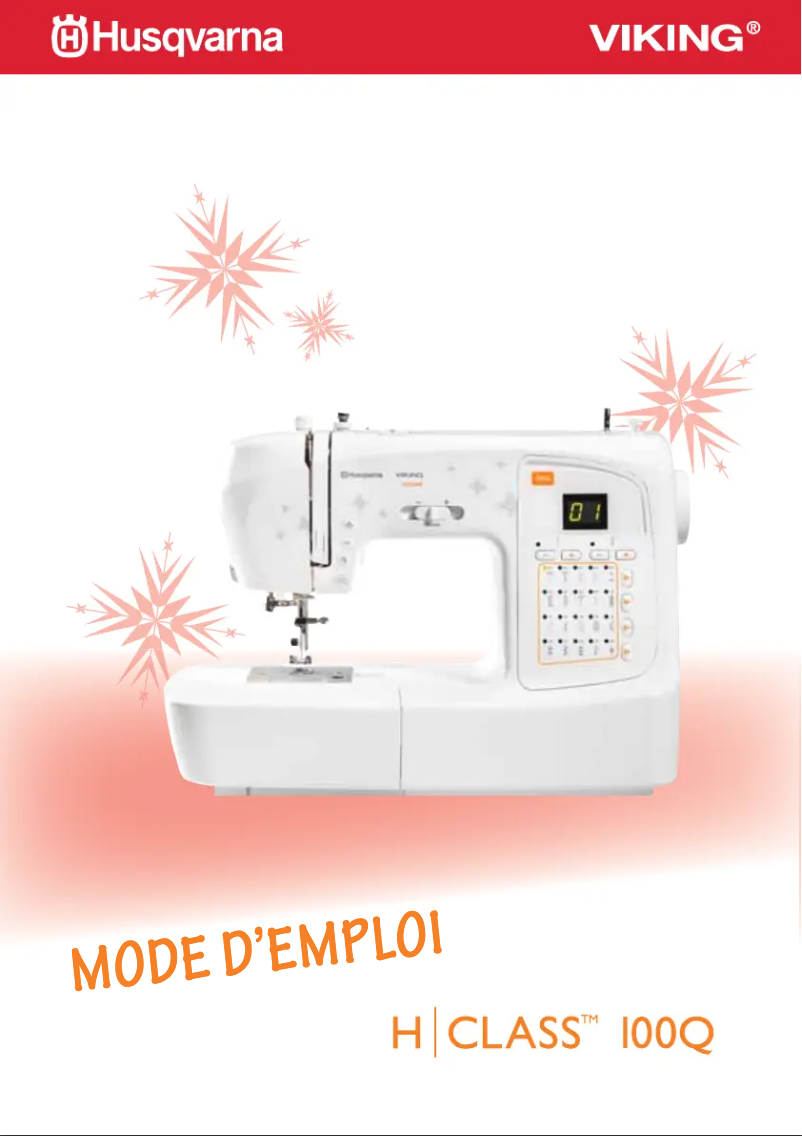 Page n°1 - Manuel utilisateur Husqvarna-Viking H-Class 100Q