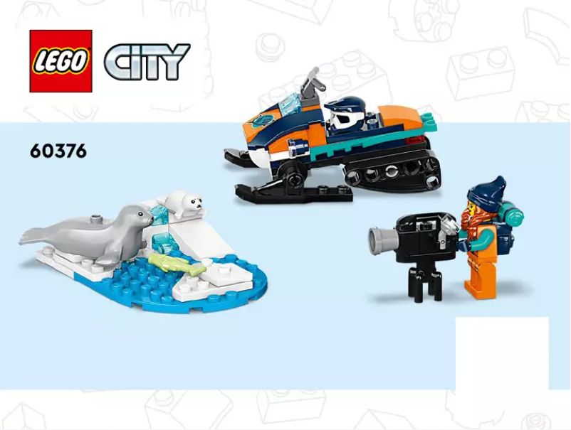 Page n°1 - Manuel utilisateur Lego City 60376