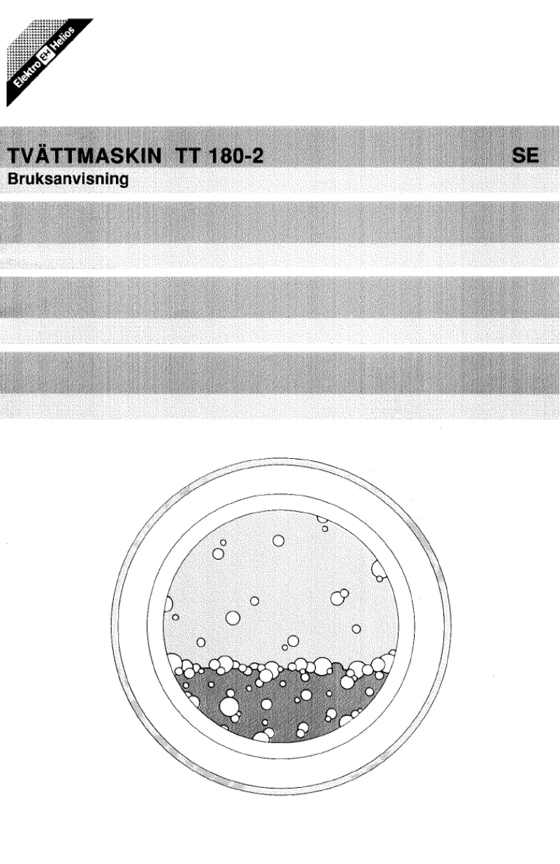 Page n°1 - Manuel utilisateur Elektro Helios TT180-2