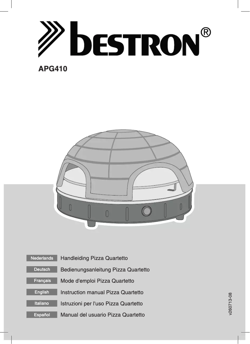 Image de la première page du manuel de l'appareil APG410