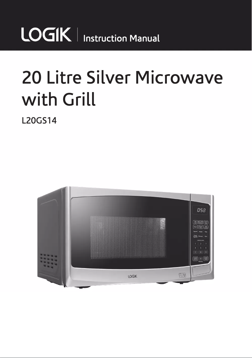 Página 1 del manual Manual de usuario Logik L20GS14