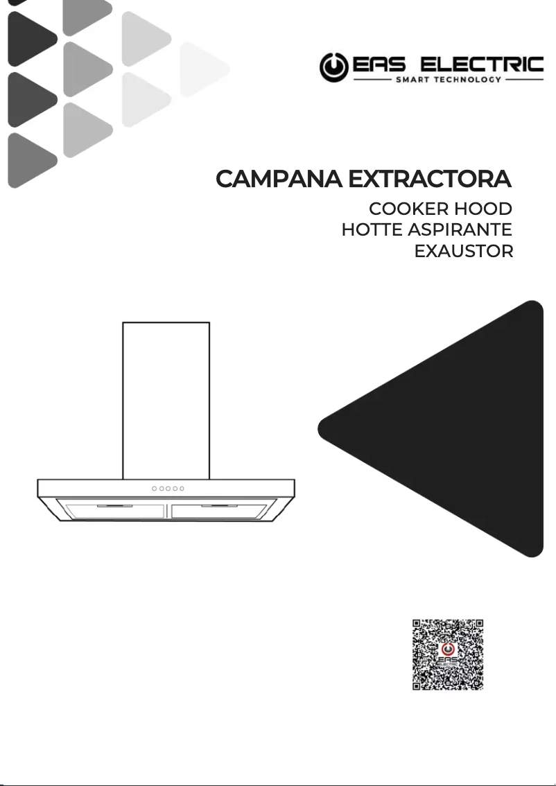 Page 1 de la notice Manuel utilisateur EAS Electric EMRH608VRT-W