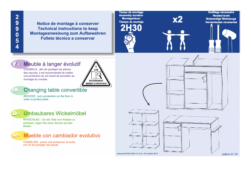 Page n°1 - Manuel utilisateur Sauthon 299054