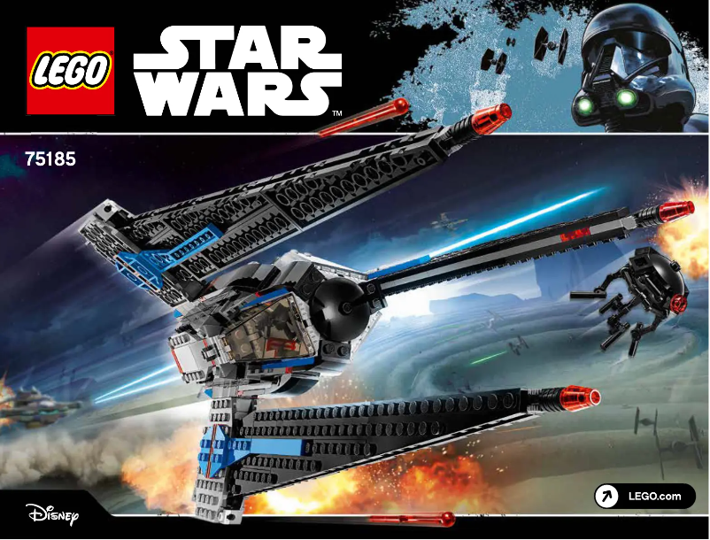Page 1 de la notice Manuel utilisateur Lego Star Wars 75185