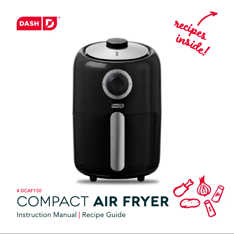 Page 1 de la notice Manuel utilisateur Dash Compact DCAF150GBAQ02
