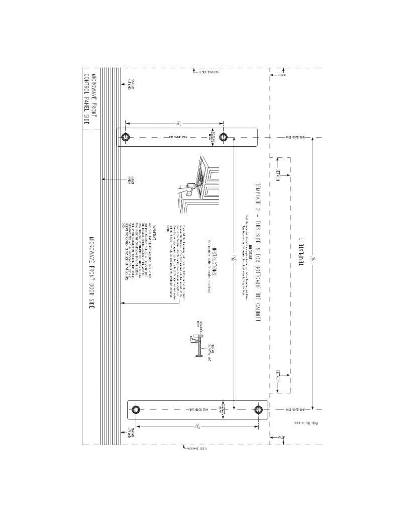 Page 1 de la notice Guide d'installation GE Profile PEM31BMTS