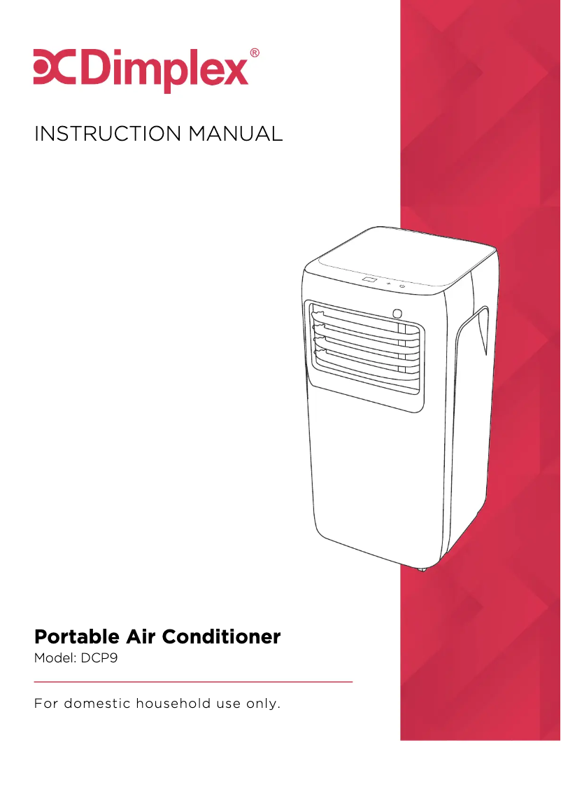 Page 1 de la notice Manuel utilisateur Dimplex DCP9