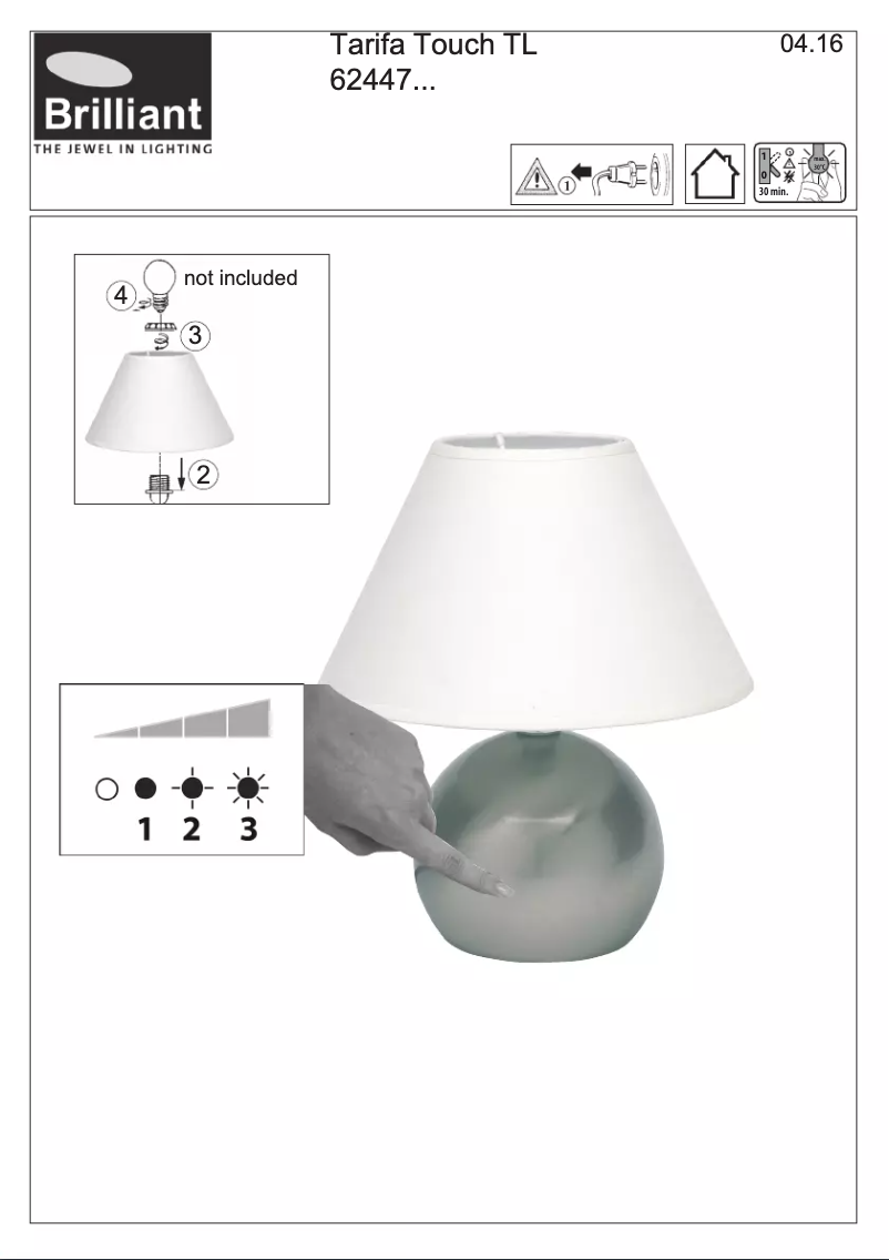 Imagen de la primera página del manual del dispositivo Tarifa