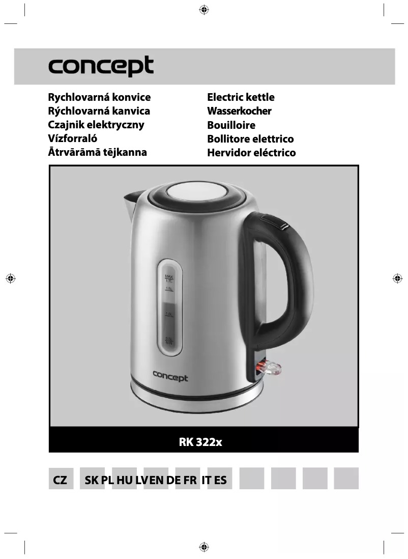 Image de la première page du manuel de l'appareil RK3226