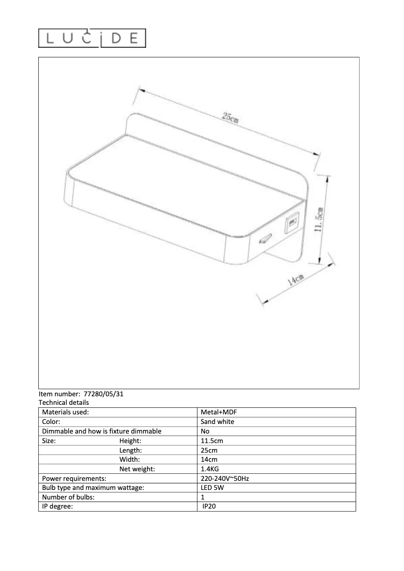 Image de la première page du manuel de l'appareil Atkin
