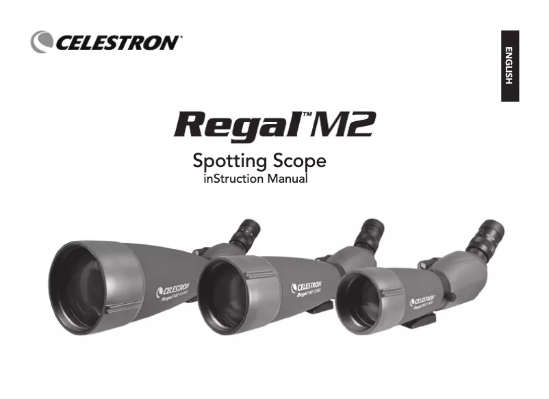 Page n°1 - Manuel utilisateur Celestron Regal M2