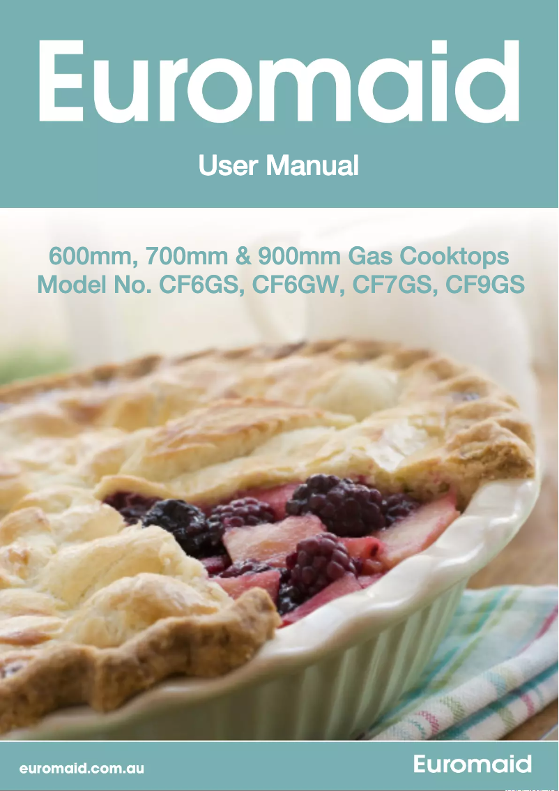 Image de la première page du manuel de l'appareil CF7GS