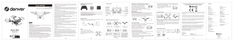 Image de la première page du manuel de l'appareil DCH-350