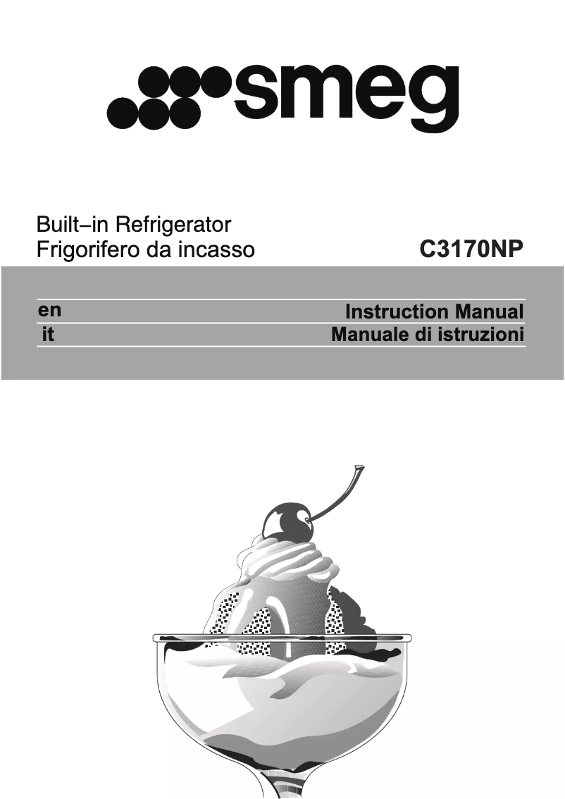 Page 1 de la notice Mode d'emploi Smeg C3170NP